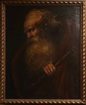 Mansporträtt by Johan LEKSELL
