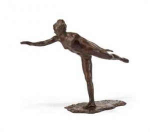 Grande Arabesque, Deuxième Temps by Edgar DEGAS