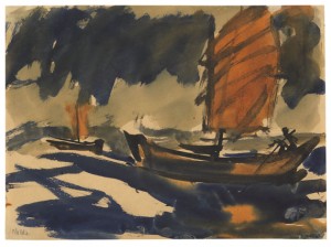 Dschunken by Emil NOLDE