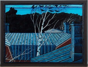 Crows by Paavo PELVO - auction artwork with signature
