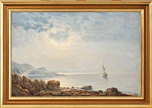 Kustlandskap by Oscar OHLSON