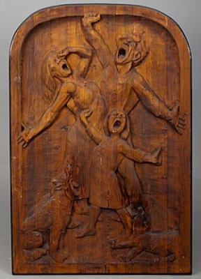 Gäspande Familj by Erkki ALAJÄRVI - auction artwork with signature