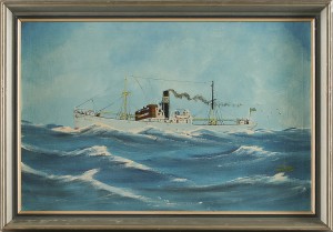 Skeppsporträtt Av Båten Mona by Klaas KOSTER