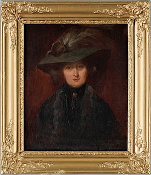 Damporträtt by Eva BÉVE - auction artwork with signature