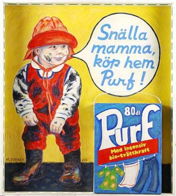 Snälla Mamma Köp Hem Purf by M. FRENCH - auction artwork with signature