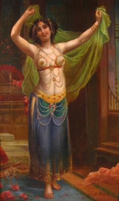 Harem Dancer by Hans ZATZKA
