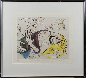 Kärleksakt by PIERRE - auction artwork with signature