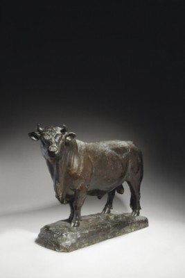 Le Taureau by Maximilien Louis FIOT - auction artwork with signature