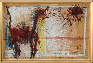 An-amour (anamur) In Red by Oruc CAKMAKLI - auction artwork with signature