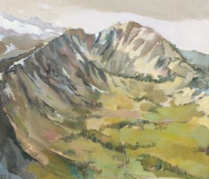 French Landscape by Suzanne ROCHE - auction artwork with signature