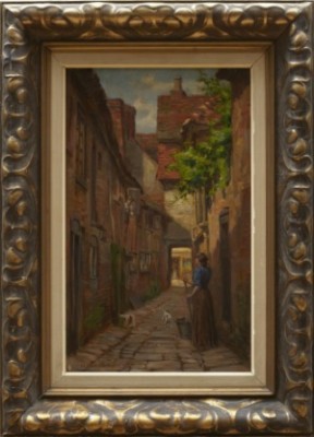 Stadsbild by William Hounsom BYLES