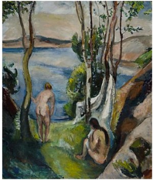 Badende Kvinner by Astri Welhaven HEIBERG - auction artwork with signature