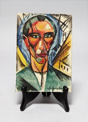 Mansporträtt by SCHÖNBERGER - auction artwork with signature