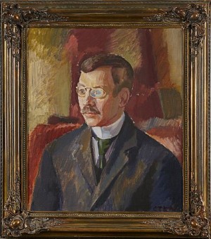 Mecenaten, Evald Hedberg by John STEN