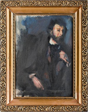 Mansporträtt by Louis VALTAT