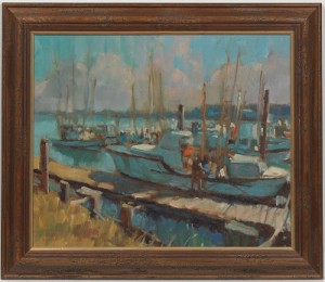 Bandon Harbor, Oregon by Keith WARD