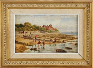 (2) Off The Maplin Sands, Cobholds Point - Felixstove by Robert GALLON