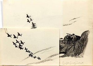 Sjöfågeljakt by Gunnar BRUSEWITZ
