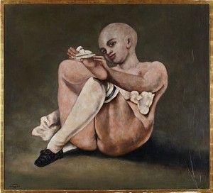 Flicka Med Strumpa by Zoltan Von BOER