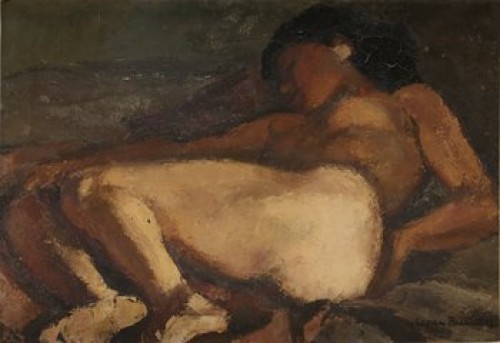 Nakenstudie by Georges PACOUIL - auction artwork with signature