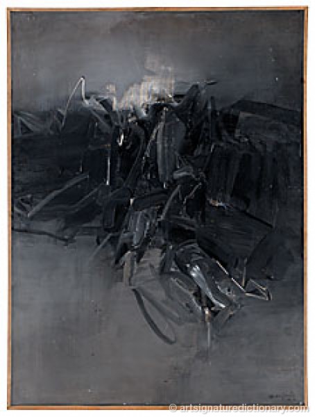 Composition by Andre MARFAING - auction artwork with signature