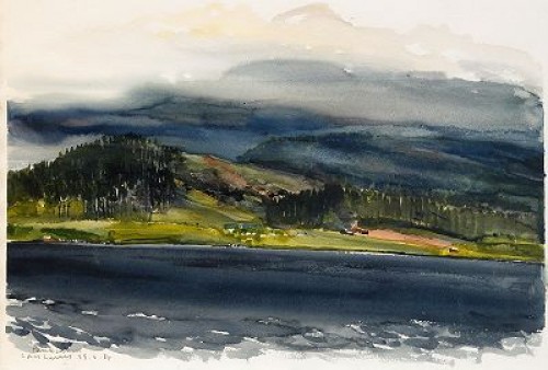 Landskap by Lars LERIN