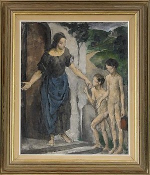 Figurscen by Roland Marie GERARDIN - auction artwork with signature