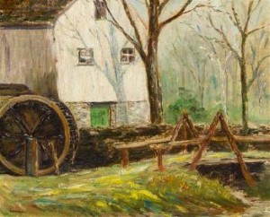 The Mill by Robert William VONNOH