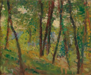 Sous-bois by Henri Jean Guillaume MARTIN