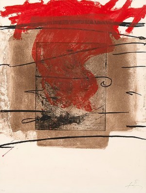 Foc by Antoni TAPIES