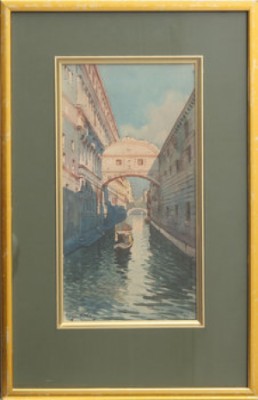 Venedig by Gino SCALATELLI - auction artwork with signature