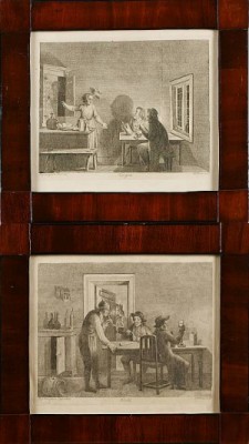 (2), Krogen Resp Klubb, Efter Hillerström by F.e. MARTIN - auction artwork with signature