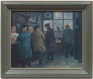Mcsorley's Customers by Clyde SINGER