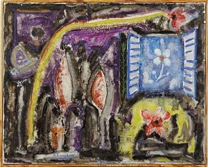 Komposition by Kimon SYNESSIOS - auction artwork with signature