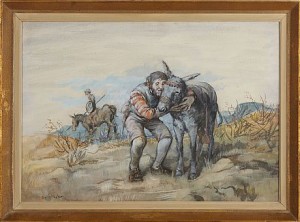 Don Quixote Och Sancho Panza by Robert HÖGFELDT