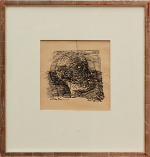 Barnansikte by Svend WIIG HANSEN - auction artwork with signature
