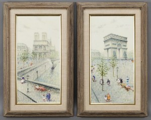 Parisian Scenes by Andre GISSON