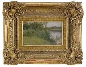 ö I Saxviken by Anders ZORN