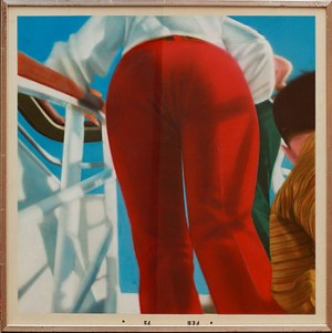Red Pants, Ship Picture by Alex SIBURNEY - auction artwork with signature