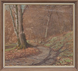 Landskap by Peter Johan Valdemar BUSCH - auction artwork with signature