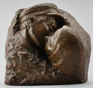 Kyssen by Holger PERSSON - auction artwork with signature