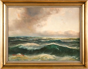 Böljande Hav by Alfred JENSEN