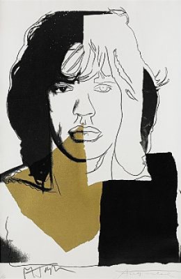 Mick Jagger by Andy WARHOL