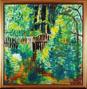 Landskap by Kari BROCH-DUE - auction artwork with signature