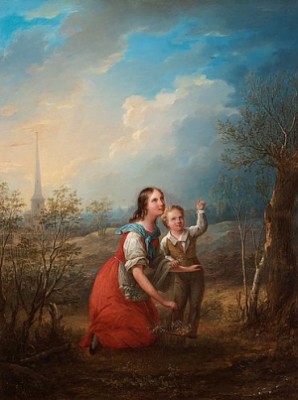 Vårblommorna Och Lärkan by Fredric WESTIN