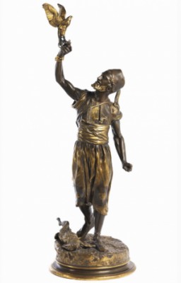 Orientalischer Falkner by Pierre Jules MENE