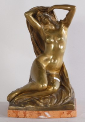 Sittande Kvinna Med Slöja by Franz SEIFERT - auction artwork with signature
