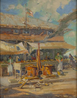 Crab Boilers (fisherman's Wharf) by Emerson LEWIS