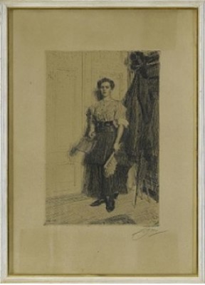 The New Maid by Anders ZORN