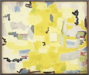 Abstrakt Komposition by Nejat DEVRIM - auction artwork with signature